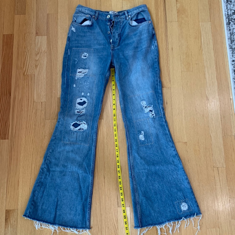 Free People Flare Jeans size 28